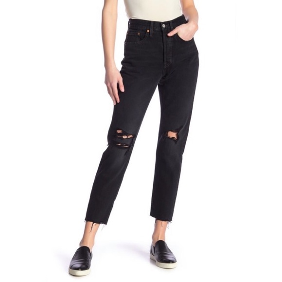 levi's 501 skinny black listed